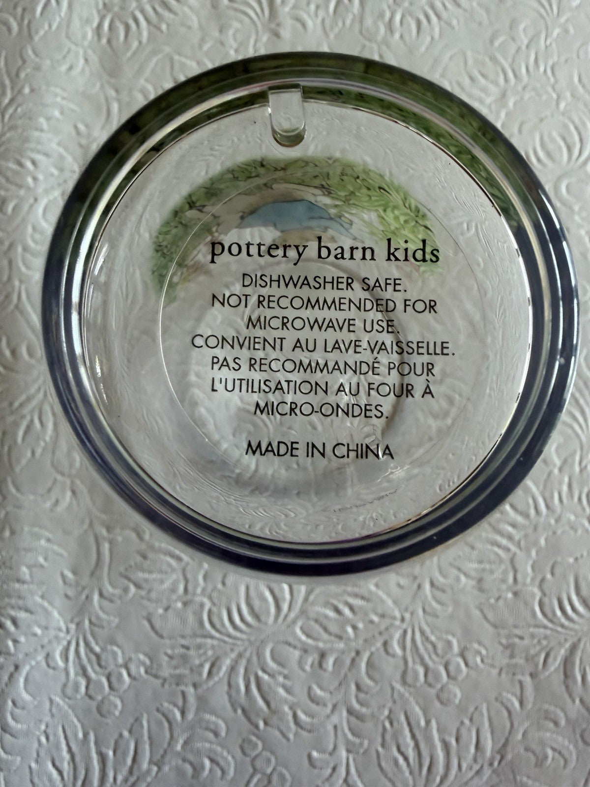 Peter Rabbit Pottery Barn Kids Acrylic Tumblers Set of 4 New Beatrix Potter Cups