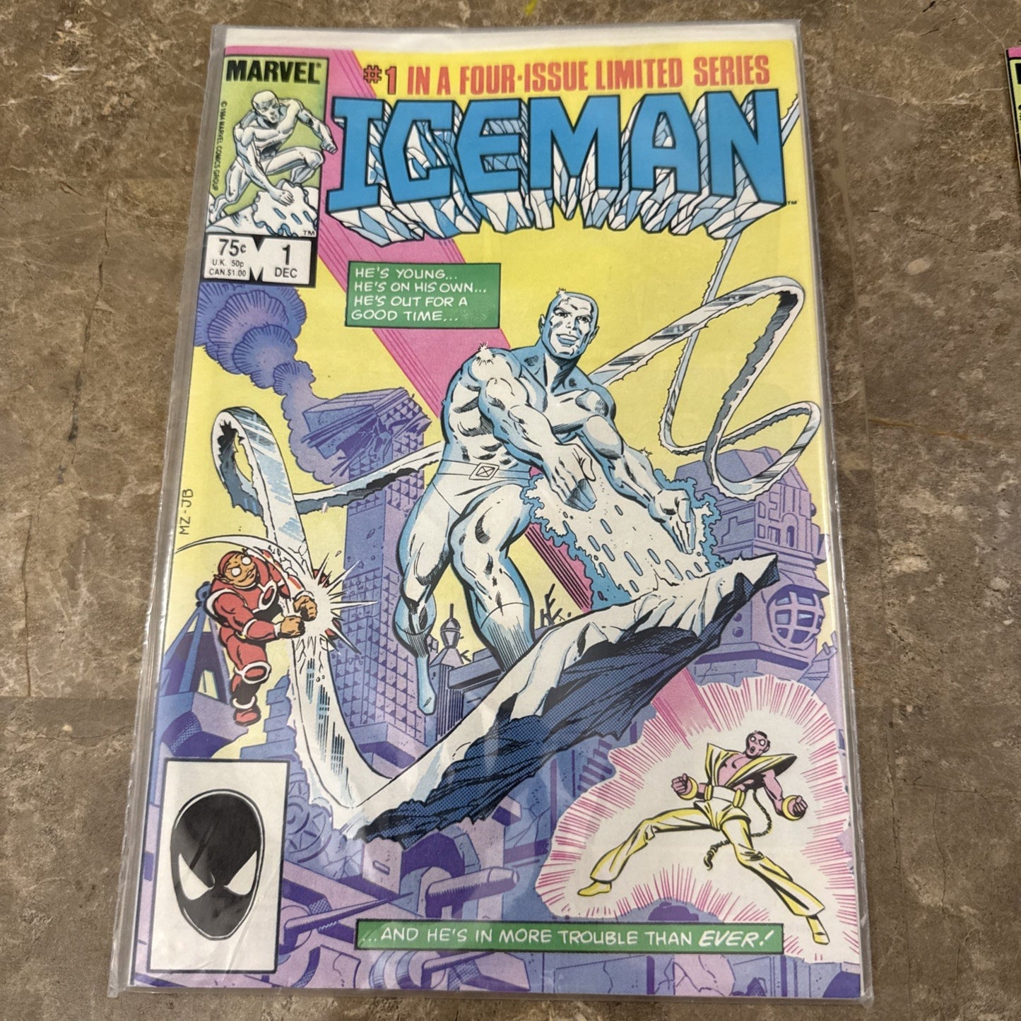 Marvel Iceman #1 #2 Limited Series Lot 1984 + X-Men Classic 55 & X-Factor 72