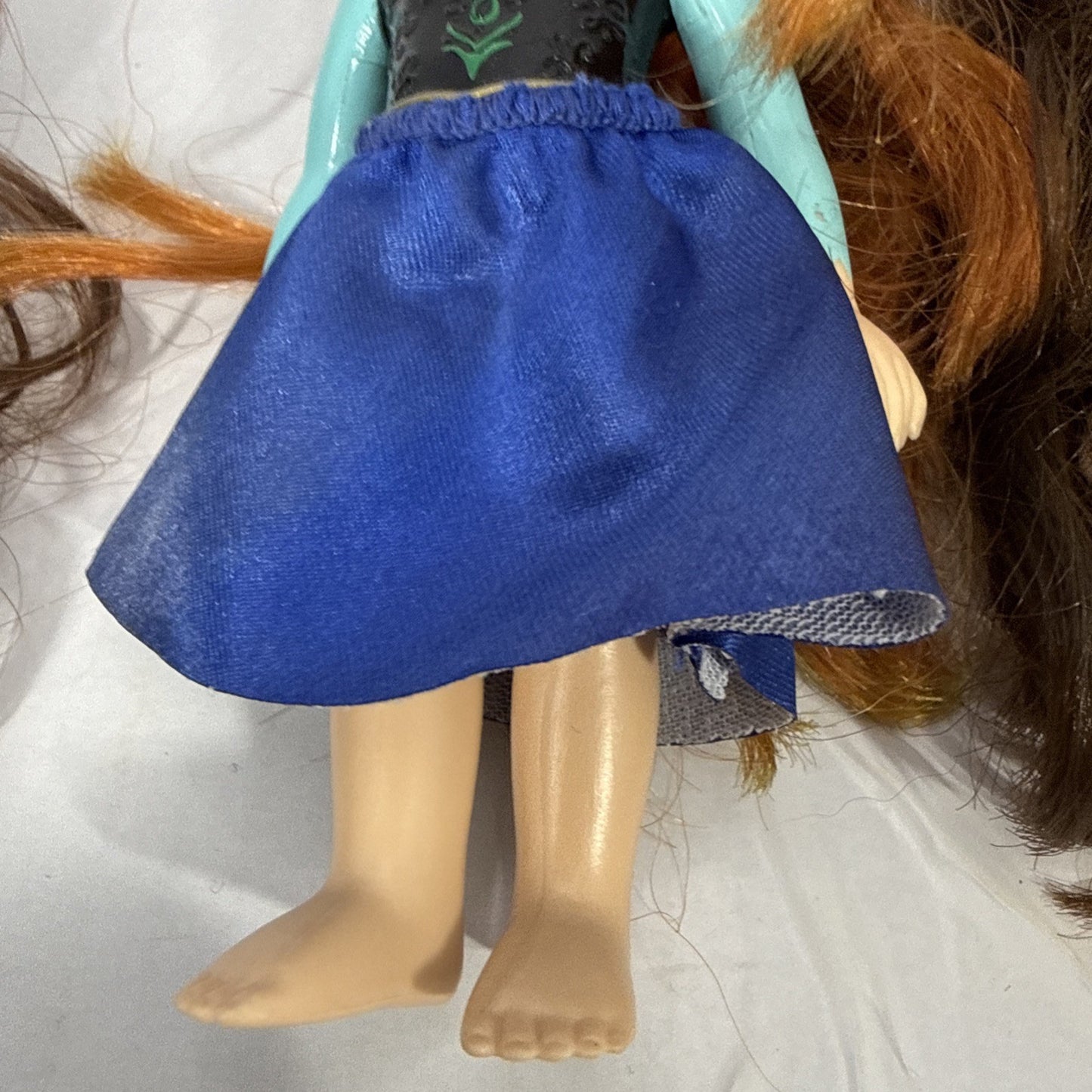 Disney Petite Princess Dolls Belle Anna Lot 3 Mini Fashion Dolls