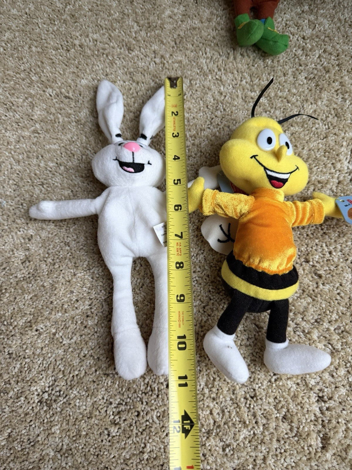 Vintage 1990s General Mills Breakfast Pals Plush Set 5 Cereal Mascots Toys NWT