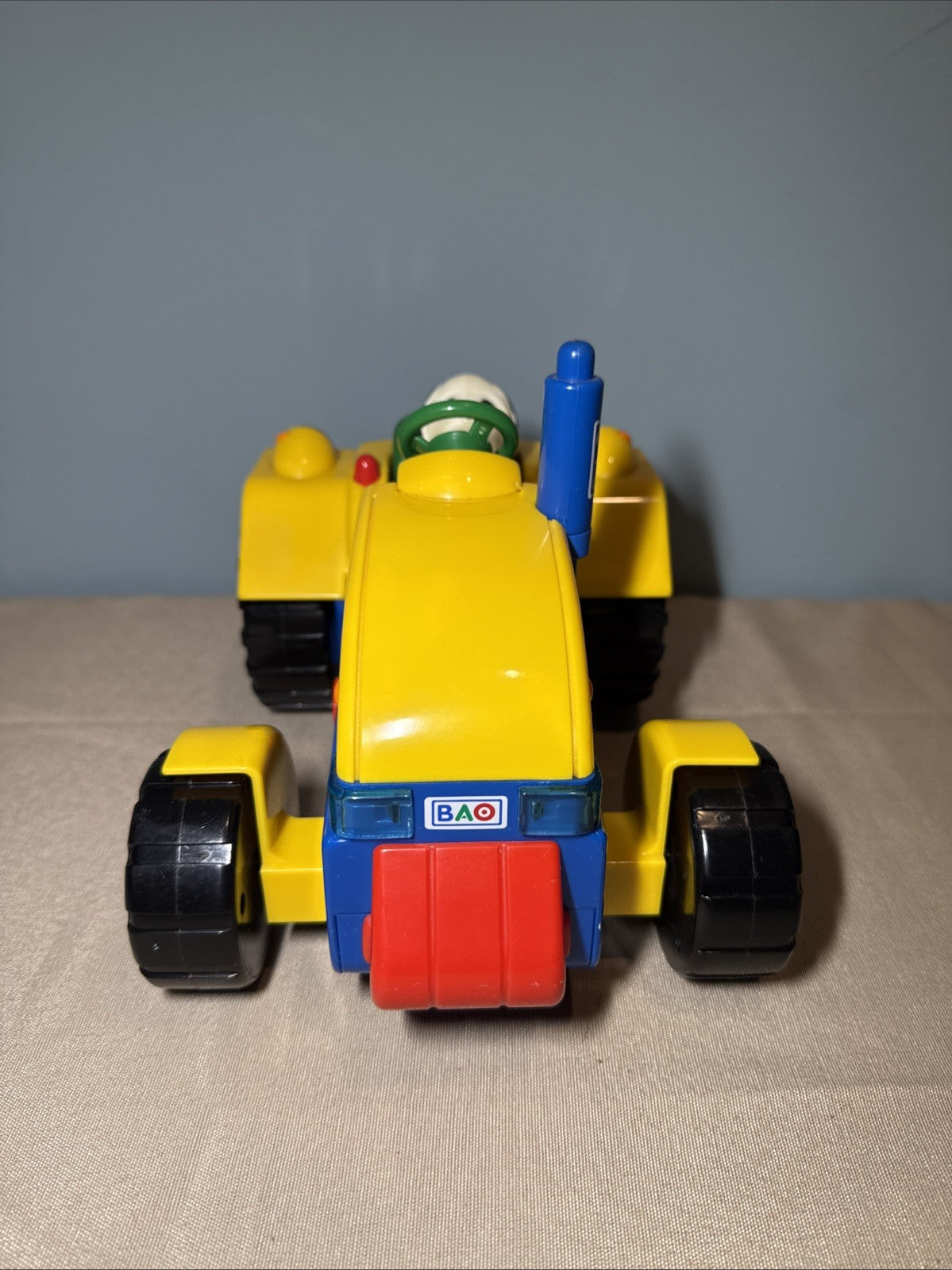 Vintage BAO Baobab Talking Farm Tractor Trailer Toy Vehicle Set - No Keys