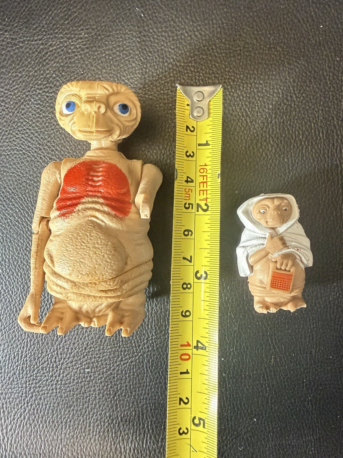 Vintage E.T. The Extra-Terrestrial Collectible Figures Bendable Toys Kraft Box⁠
