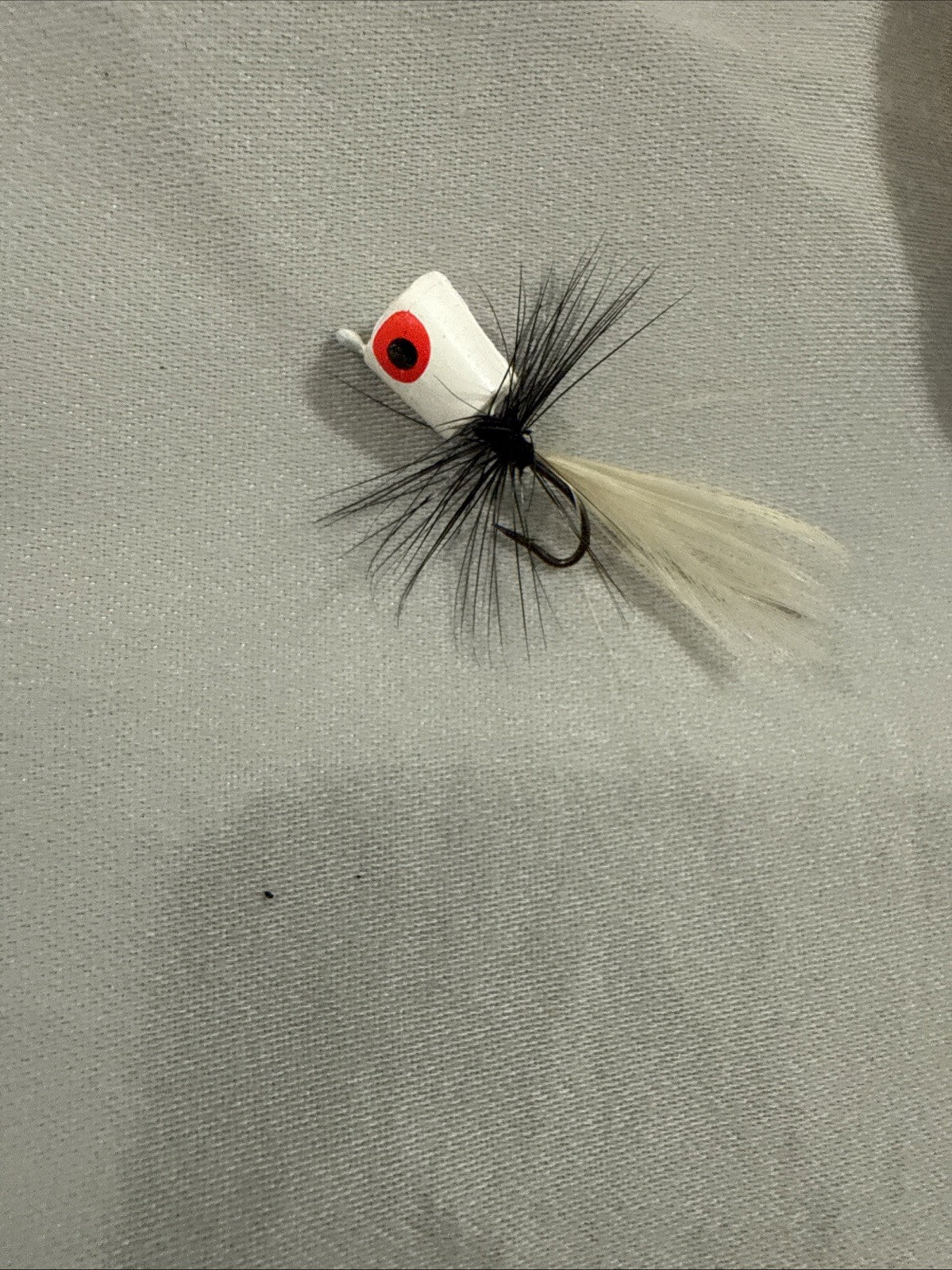 Vintage Fly Fishing Popper Dry Flies Lot 13 Pieces With 2 Cases