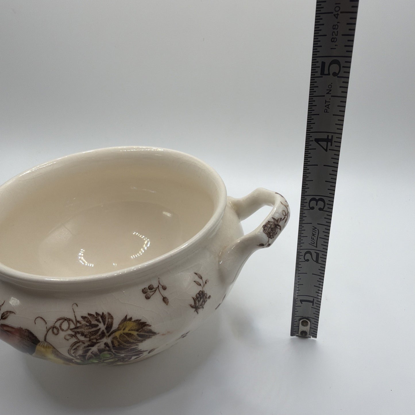 Johnson Brothers Autumn Delight Ironstone Creamer Sugar Bowl England