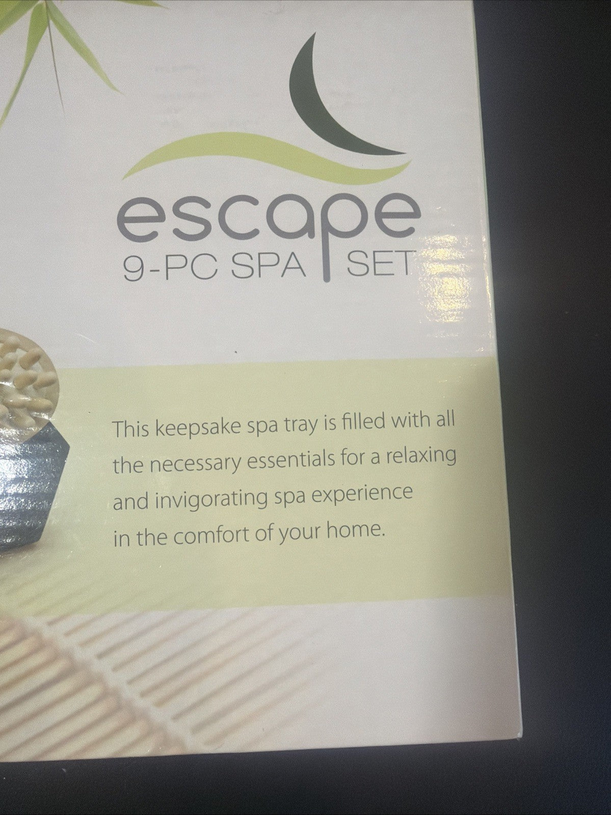 Escape 9 Piece Spa Bath Gift Set Lifestyle Products Relaxation Body Care New