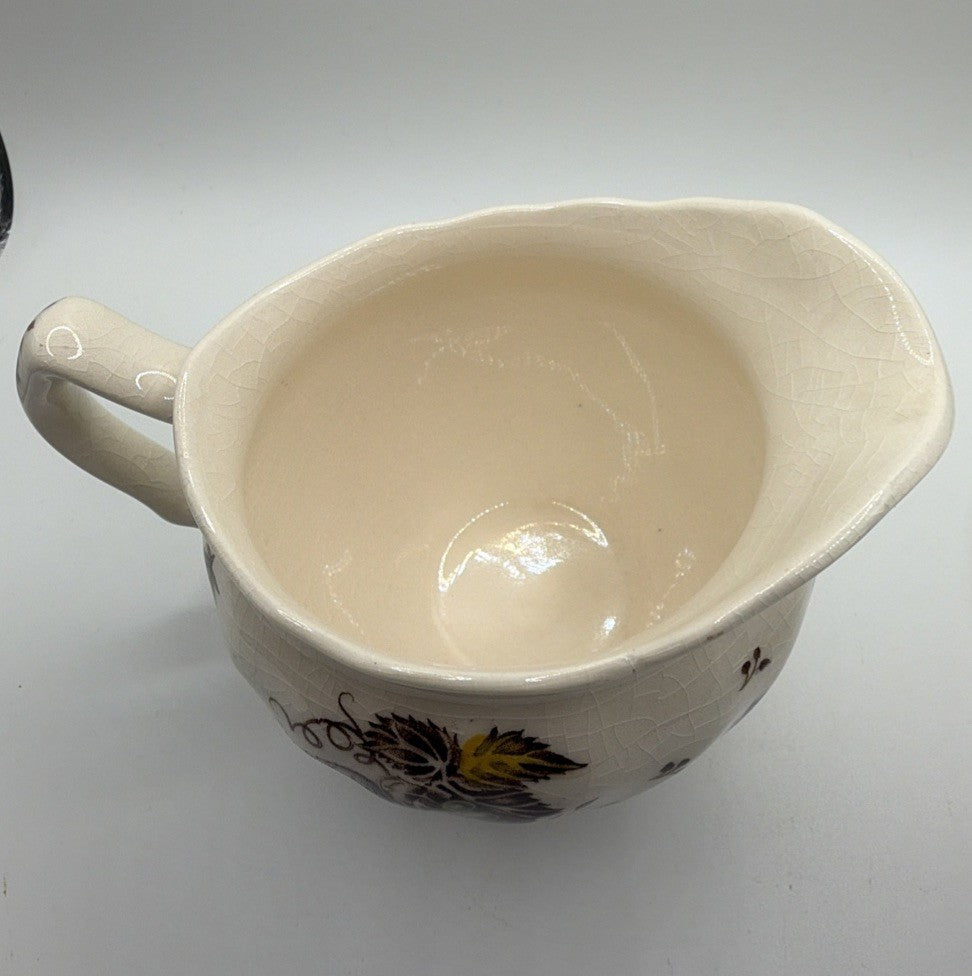 Johnson Brothers Autumn Delight Ironstone Creamer Sugar Bowl England