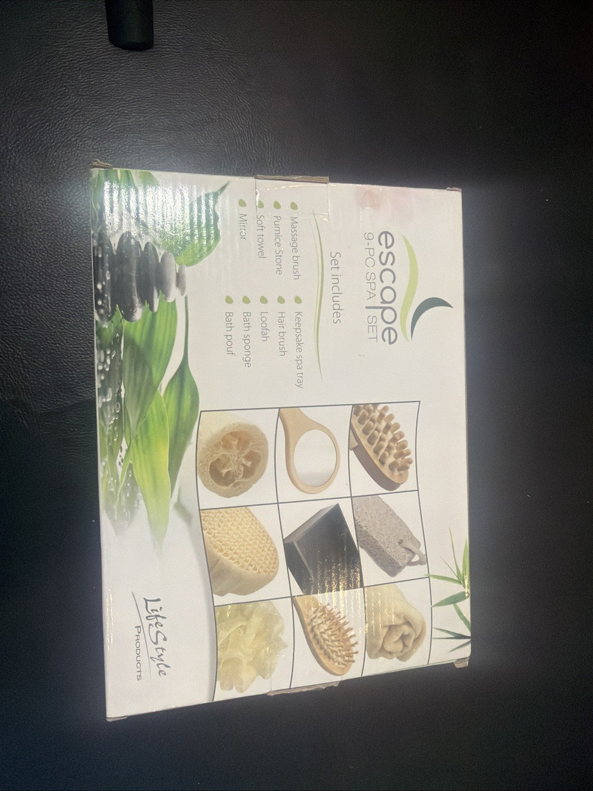 Escape 9 Piece Spa Bath Gift Set Lifestyle Products Relaxation Body Care New