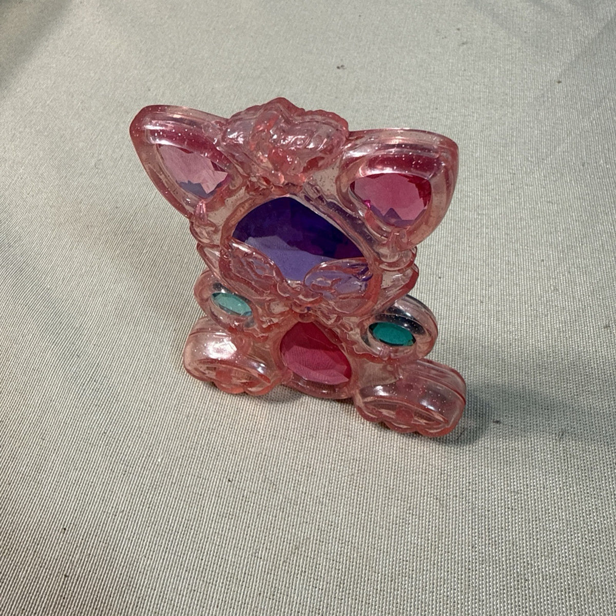 Vintage 1994 Hasbro Magic Treasure Rocks Kitty Fish Complete Gems Figures Pair