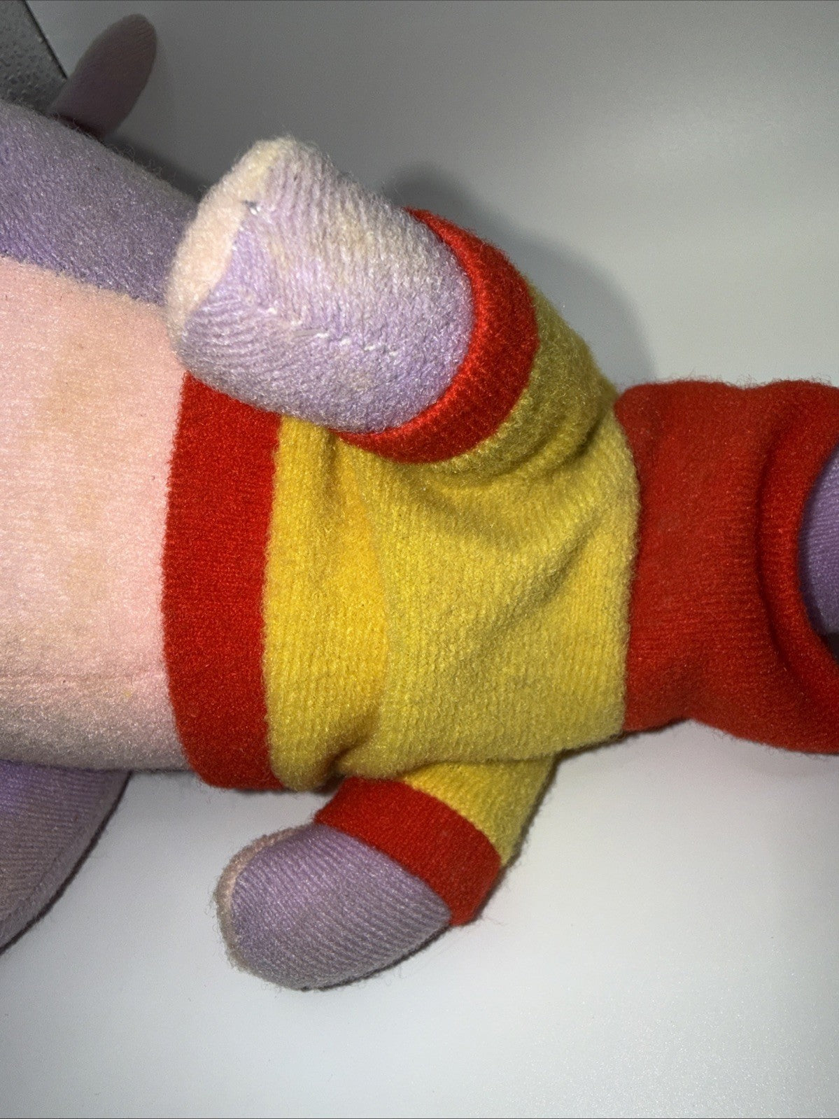 Vintage 1982 Walt Disney Figment Purple Dragon Plush 11" Well Loved