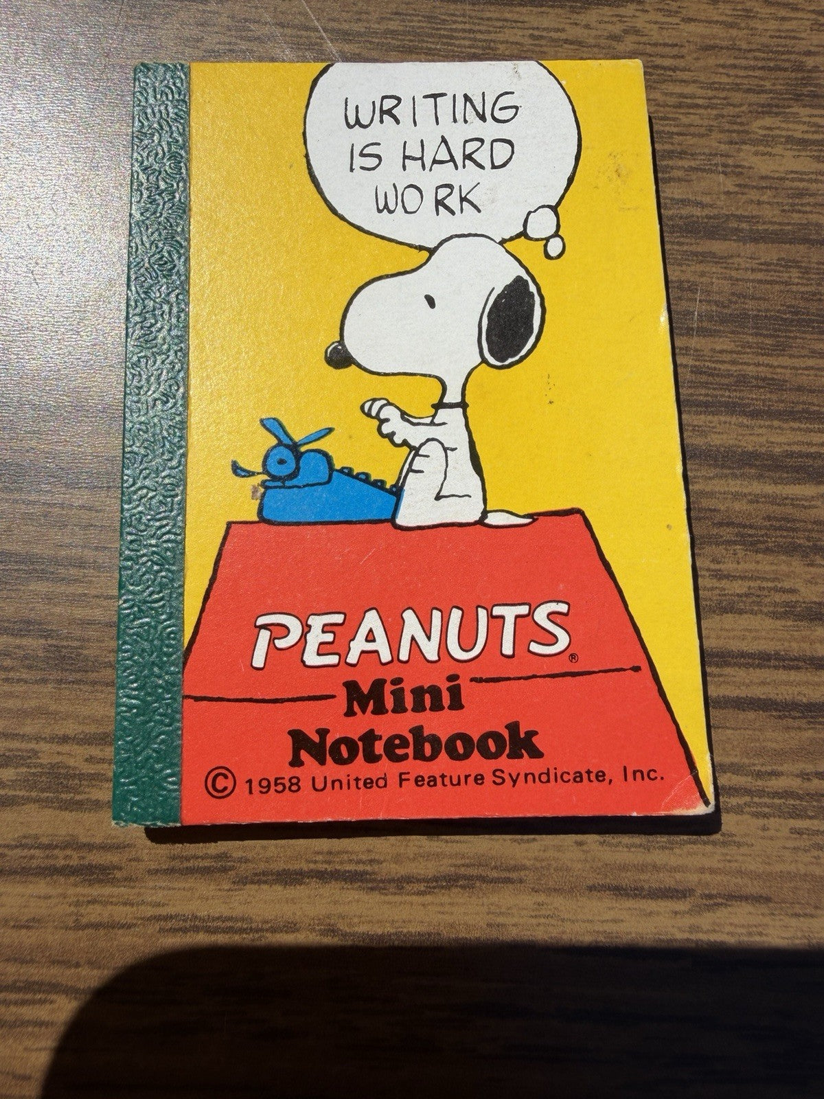 Vintage Snoopy Peanuts Lot Rubber Figure Notepads Ornaments Pencil Pen Set 1965