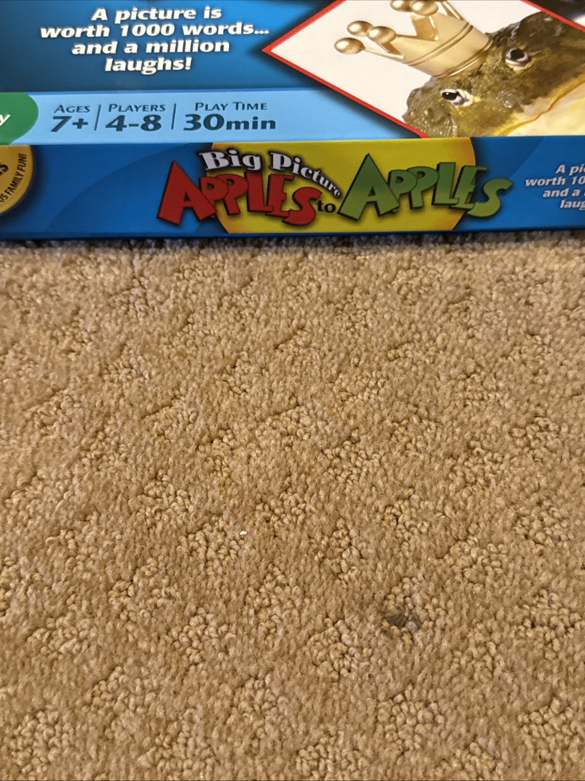 Apples to Apples Big Picture Family Card Game Mattel - Complete 2013