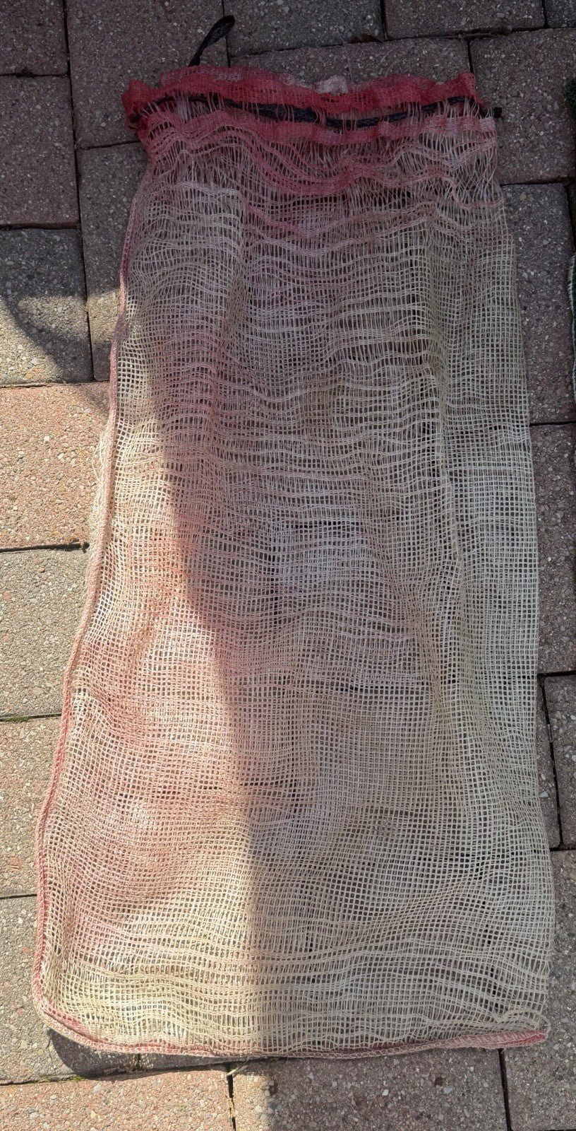 Vintage Aqua Craft Heavy Duty Mesh Dive Bag Industrial Produce Sack