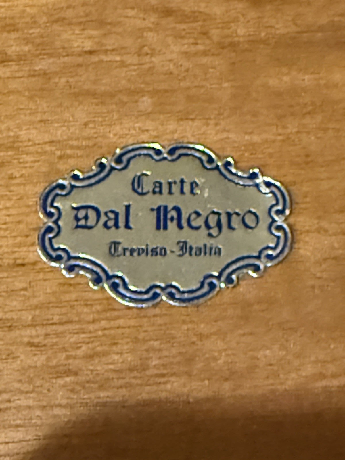Vintage Dal Negro AY7384 Magnetic Chess Draughts Set Wooden Italy