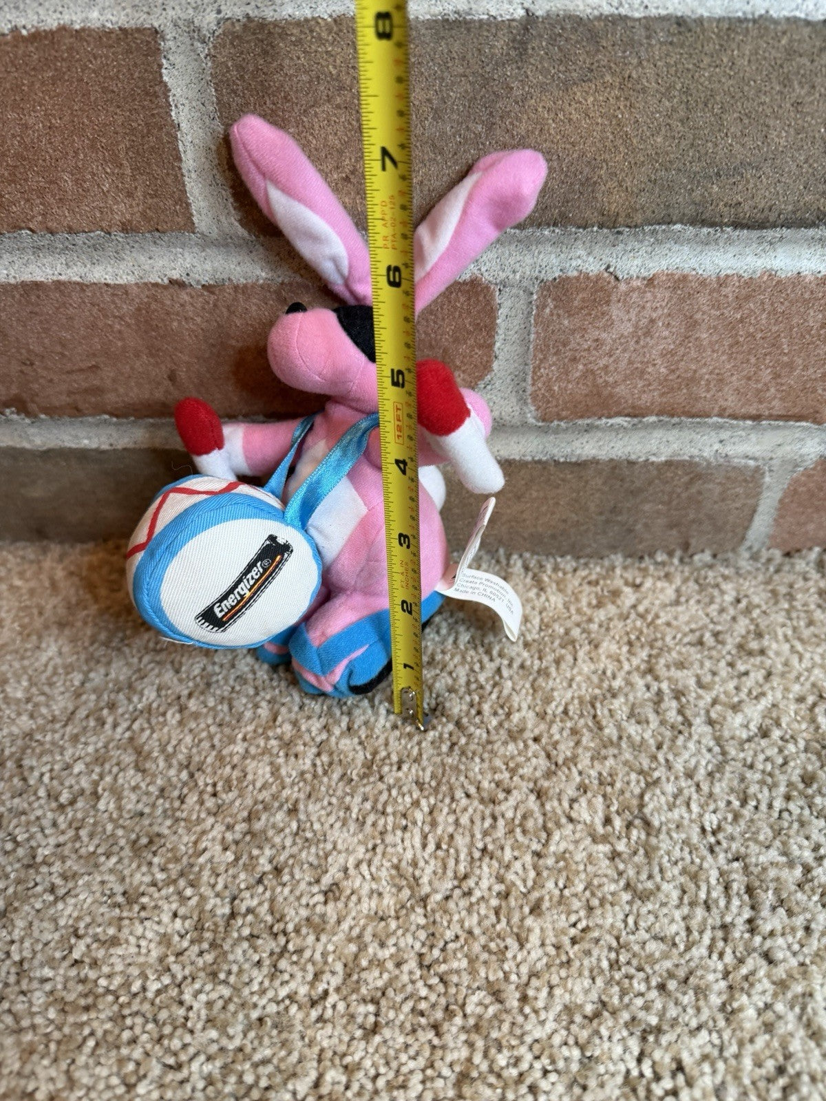 Plush Toy Lot 6 Dinosaur Elephant Halloween Sock Monkey Rat Dino Energizer Bunny
