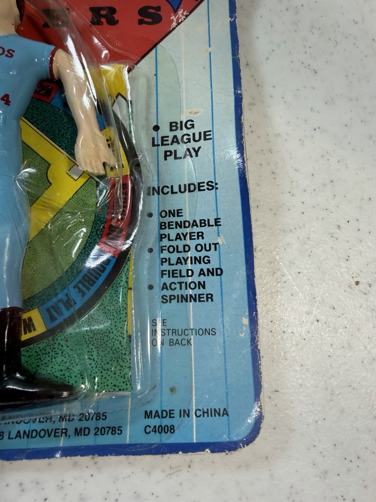 Vintage Bendy Toy Lot 1988 Tak-A-Toy Sealed Baseball & Loose Easter Figures