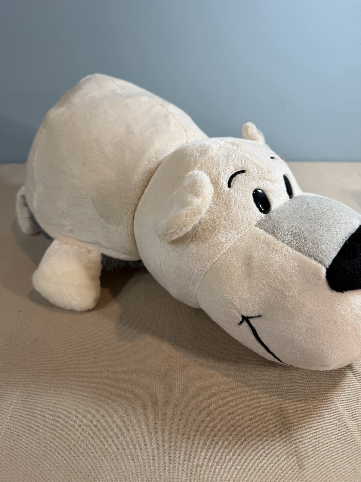 FlipaZoo Reversible Plush Poppi Polar Bear Asher Husky 18 In Stuffed Animal Toy