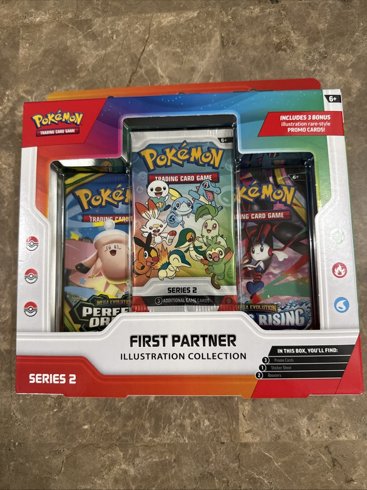 Pokemon TCG First Partner Illustration Collection Series 2 & Series 3 Sealed
