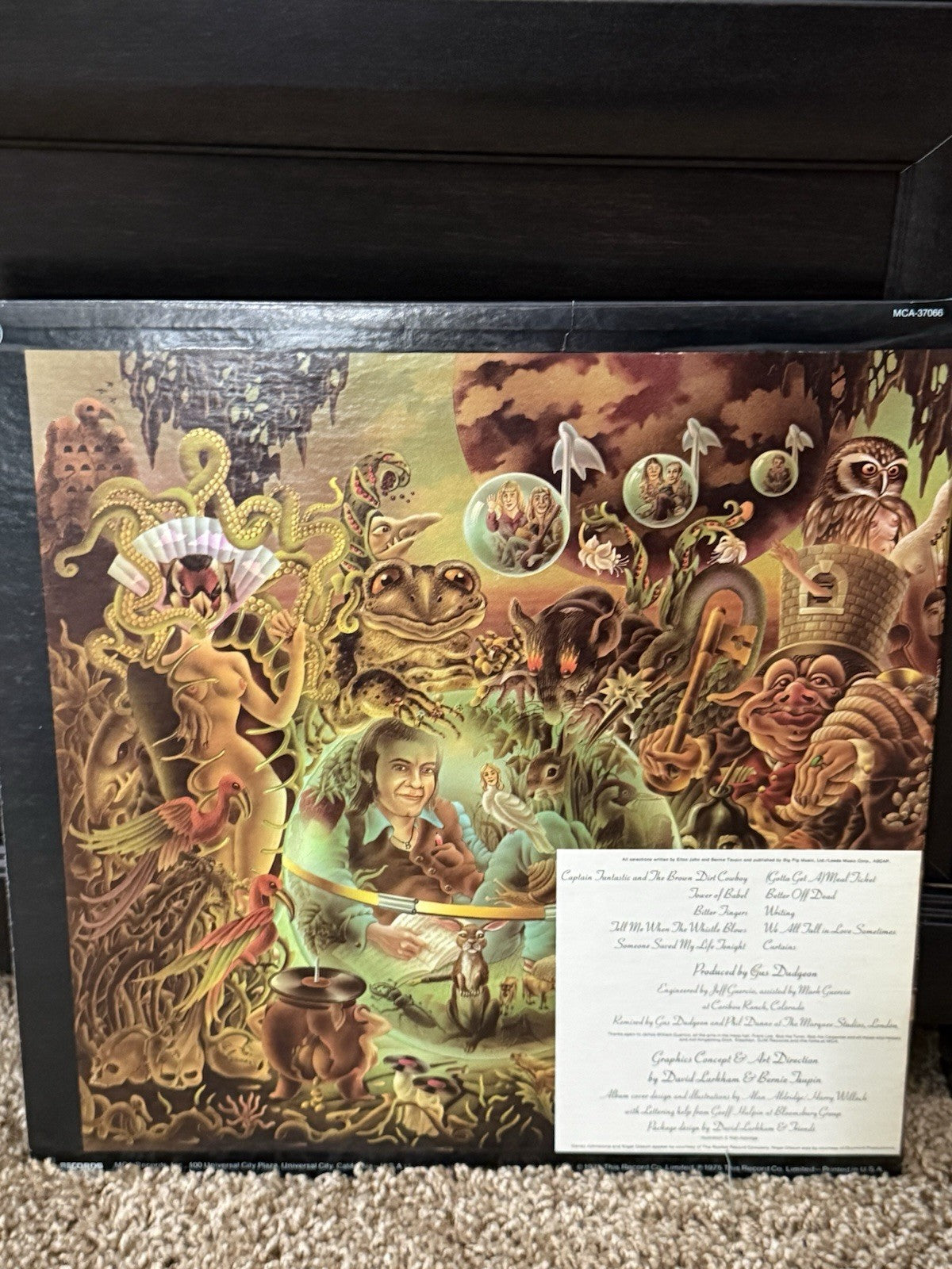 Elton John Vinyl 4 LPs Madman Dont Shoot Me Captain Fantastic Rock Westies