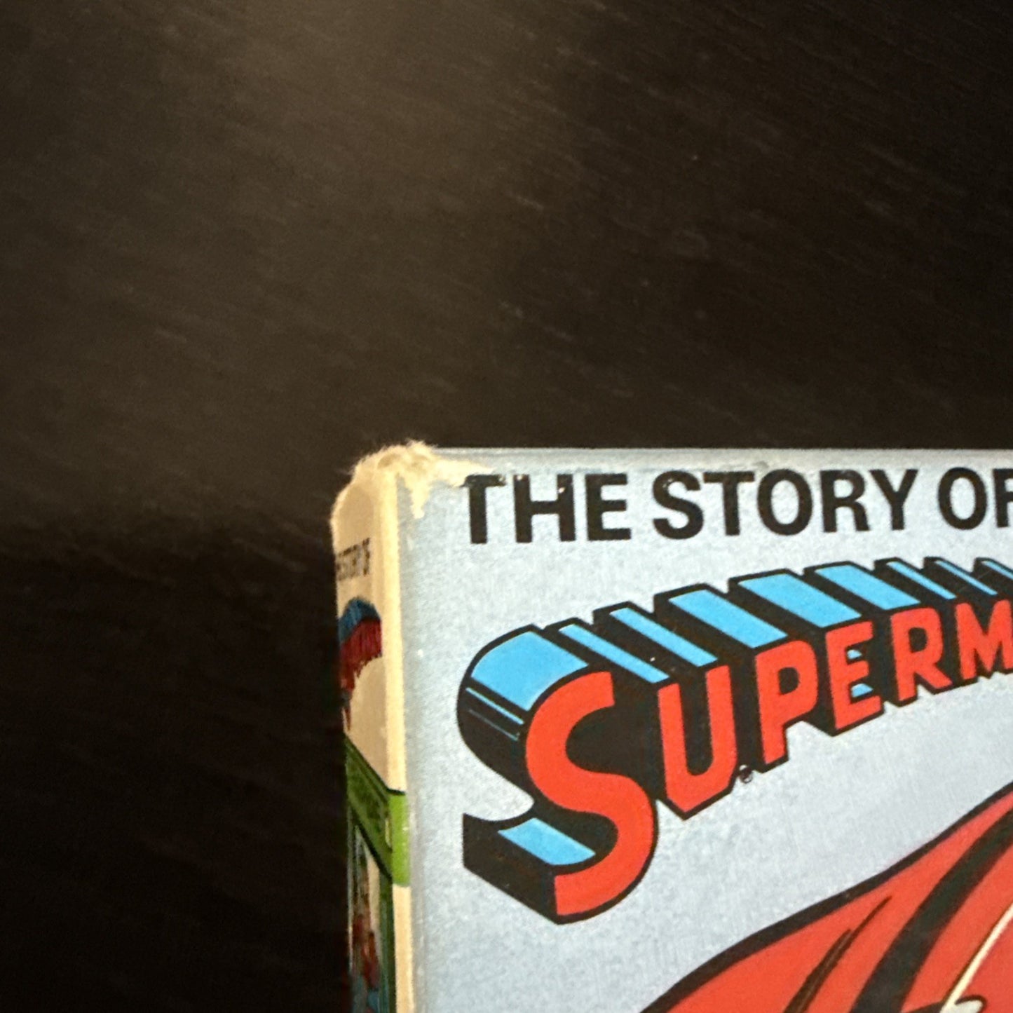 Vintage 1980 The Story Of Superman 4 Books by Random House DC Comics Mini Box