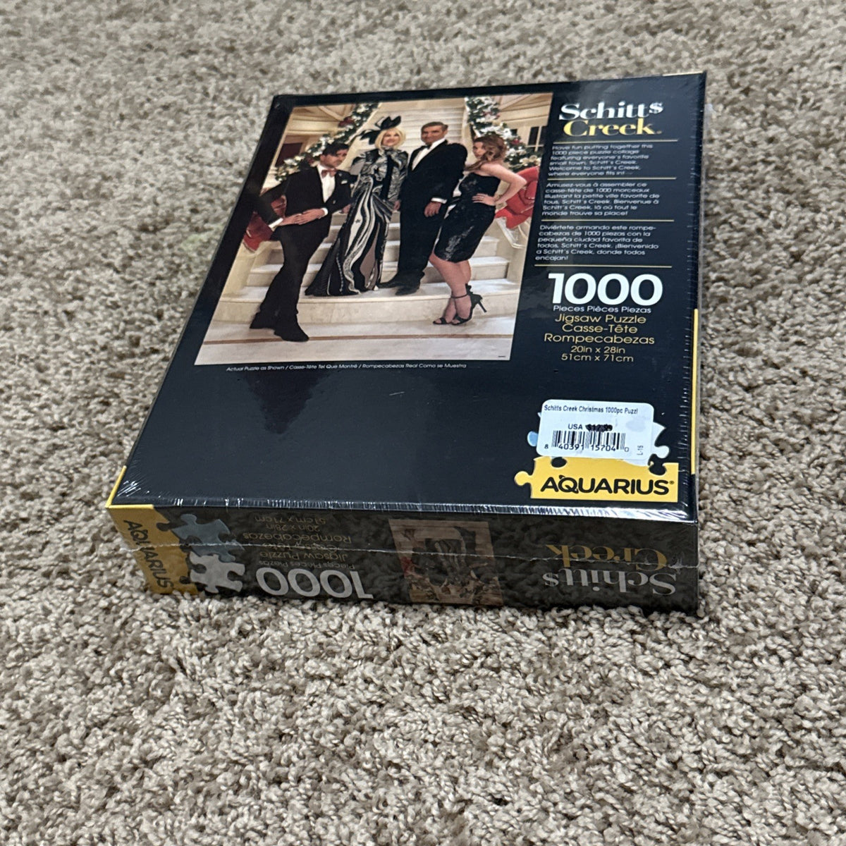 Schitts Creek Christmas Scene Puzzle 1000 Piece Aquarius 20x28 NEW Sealed