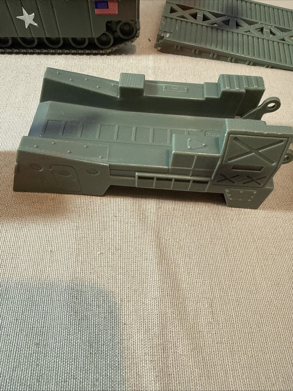 Vintage 1998 Boley Combat Zone Military Replacement Parts Lot Folding Bridge