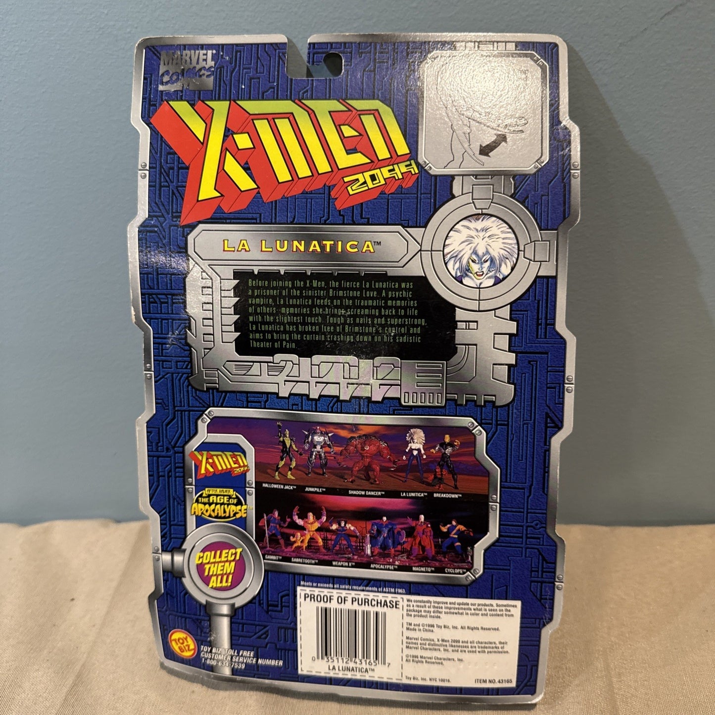 ToyBiz X Men Action Figure Lot 4 Marvel Collectibles Sealed Vintage