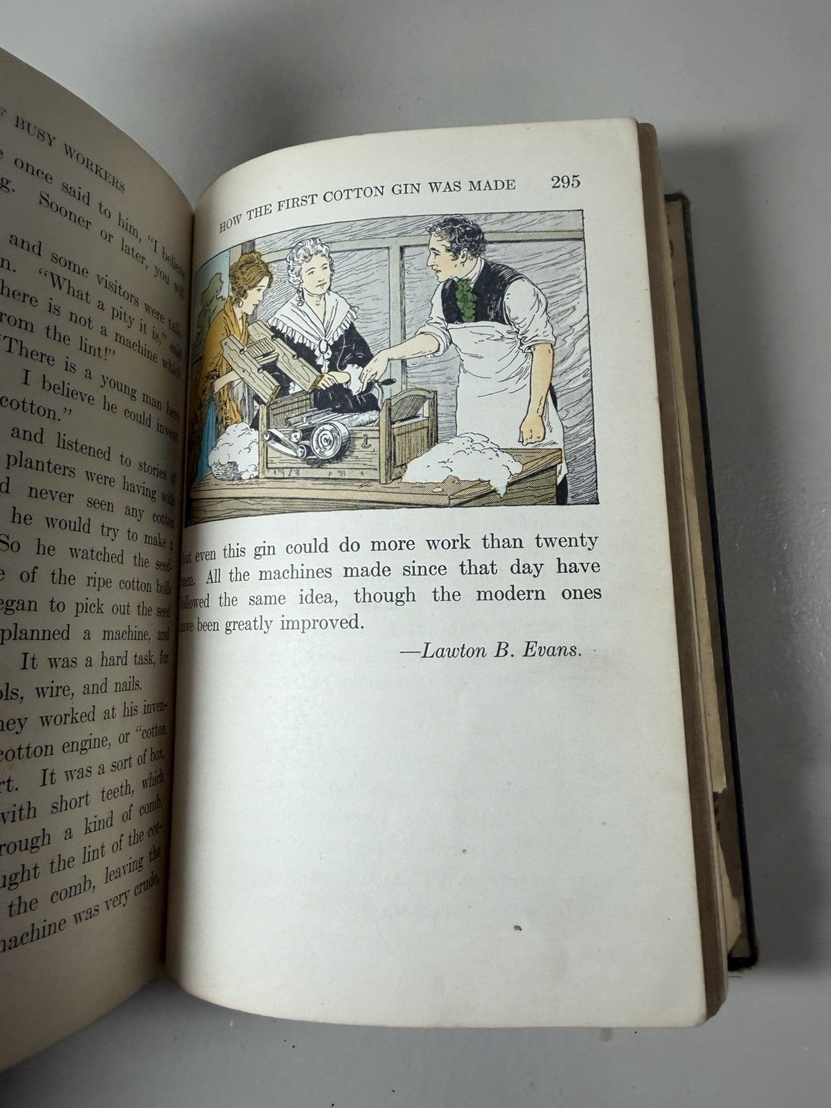 1924 Child Library Readers Book Four William H Elson Antique Illustrated School