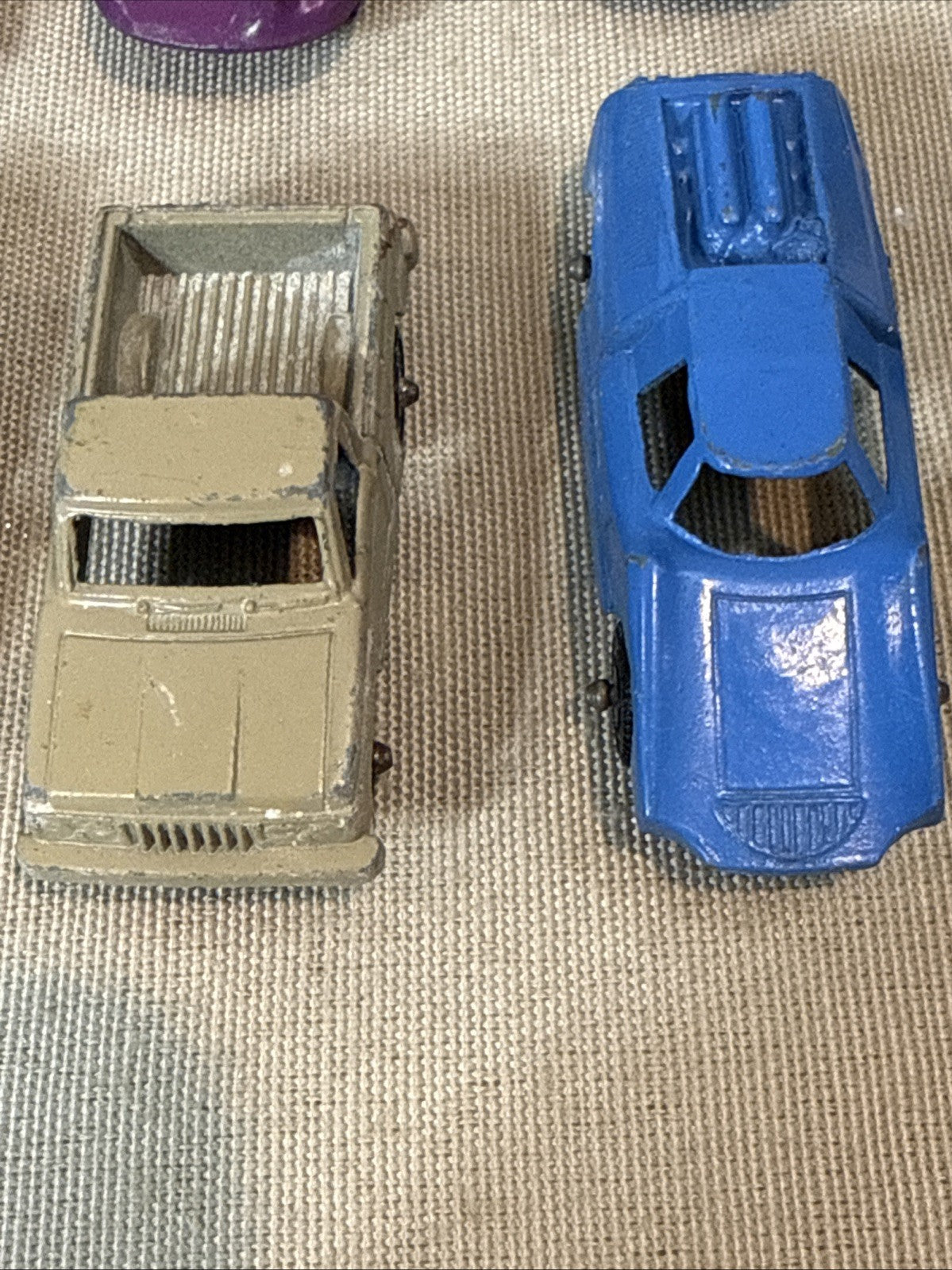 Vintage Tootsietoy Diecast Cars Lot of 12 Dragster Jeep Land Rover Greyhound Bus