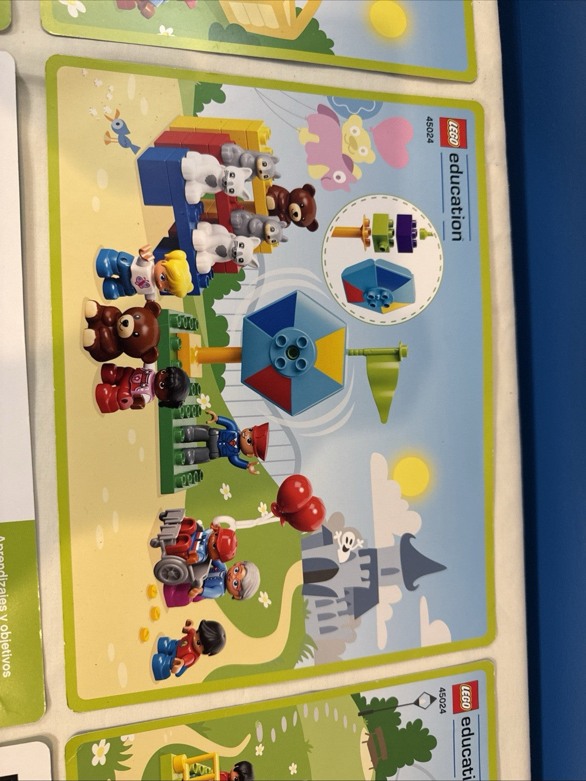 LEGO Education DUPLO STEAM Park 45024 Building Cards Replacement Instructions⁠