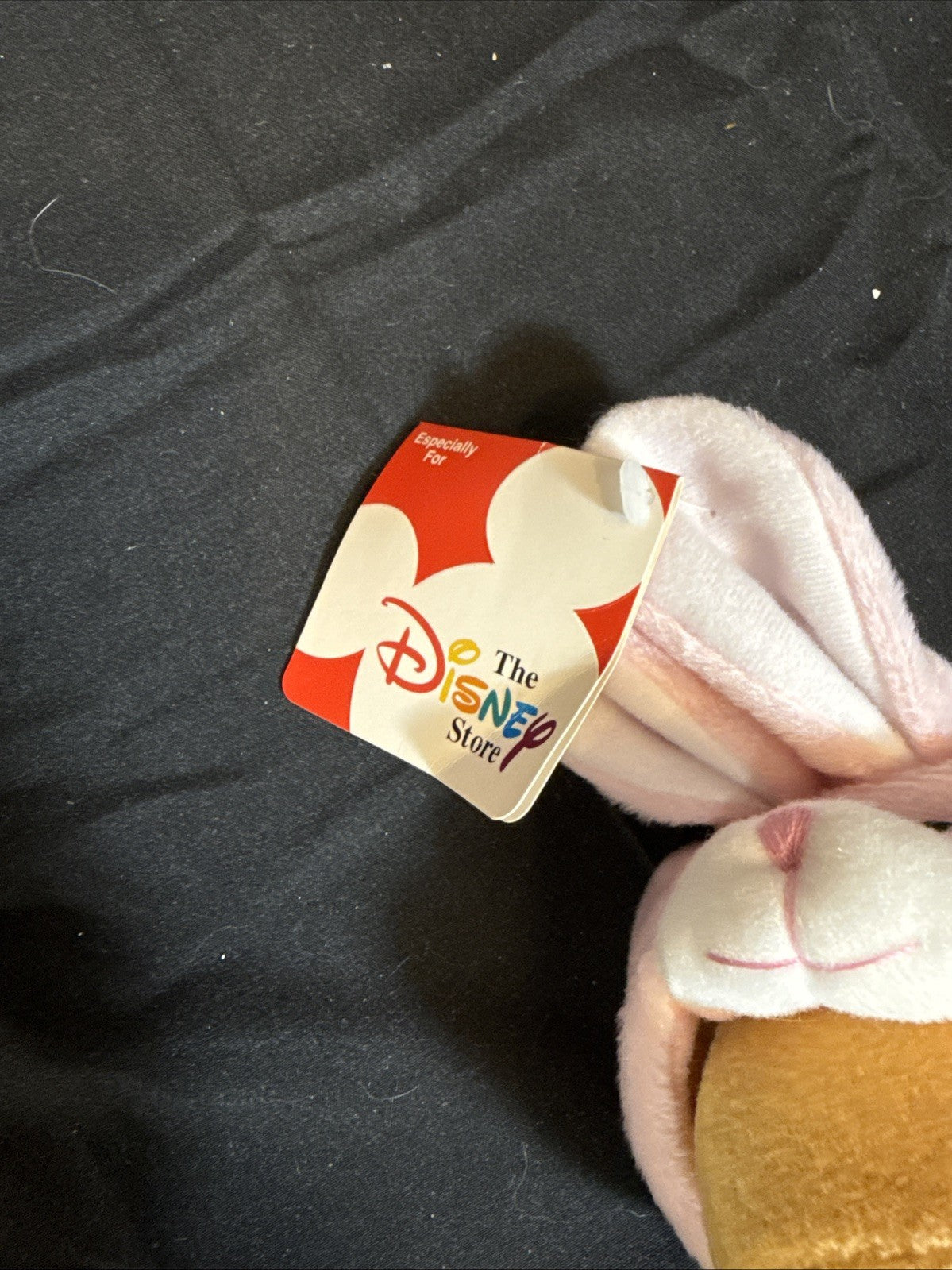 Disney Store 8” Easter Winnie The Pooh Stuffed Bean Bag Lamb Bunny Plush Set