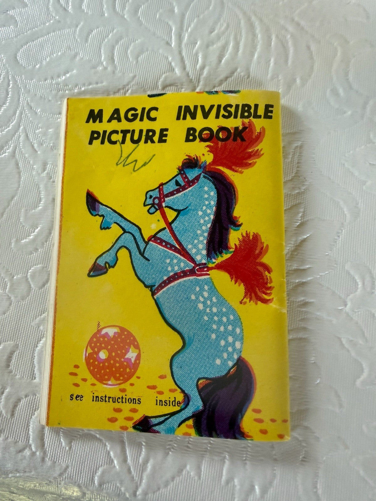 Vintage Shackman Magic Invisible Picture Books Circus Carnival Japan Lot of 5