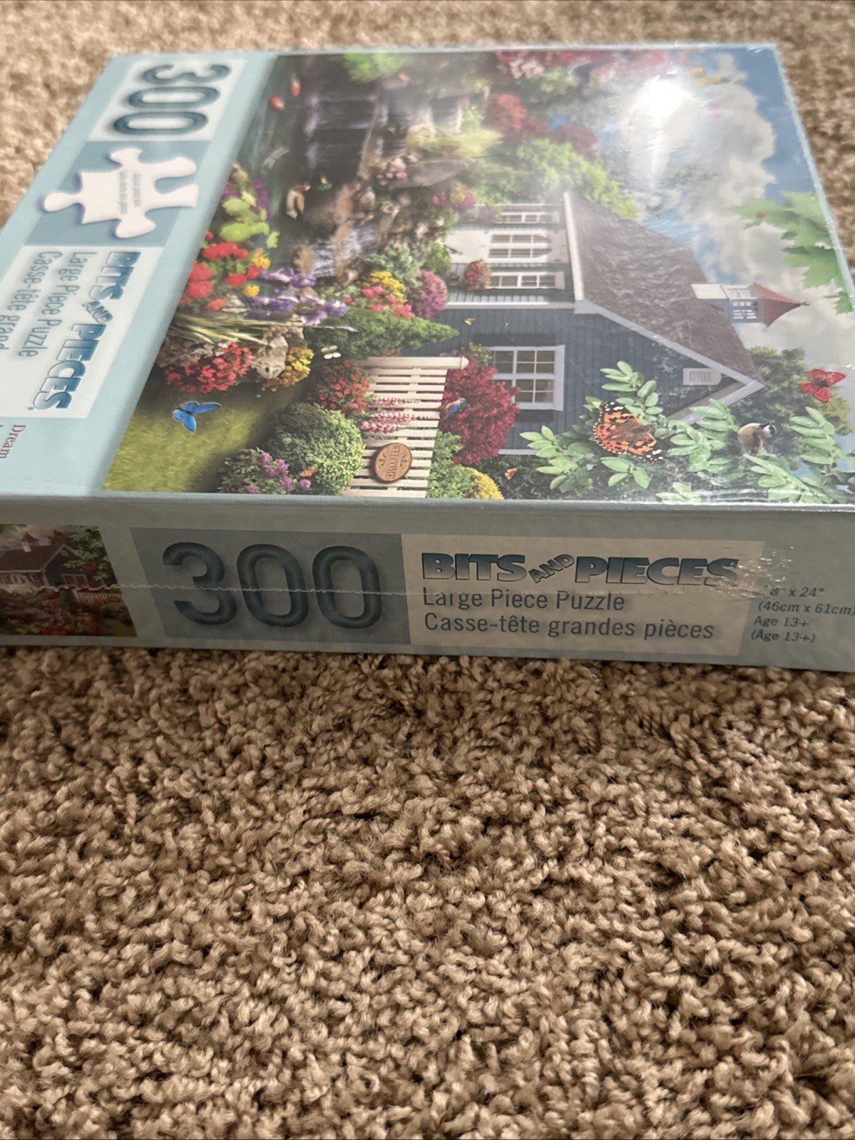 Lot of 2 New Puzzles Rock Pool 300pc Dream Landscape Bits and Pieces