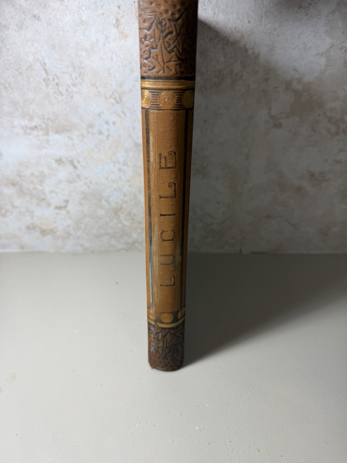 Antique 1889 Lucile Owen Meredith Illustrated Hardcover Poetry Book Stokes