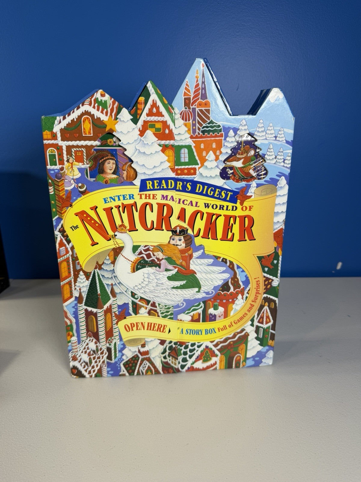 Vintage 1996 Reader's Digest The Nutcracker Interactive Story Box Activity Set