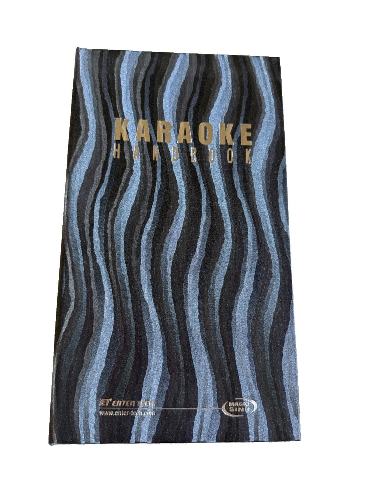 Vintage Magic Sing ED-9000 Karaoke Songbook Handbook User Manual Enter-Tech Book