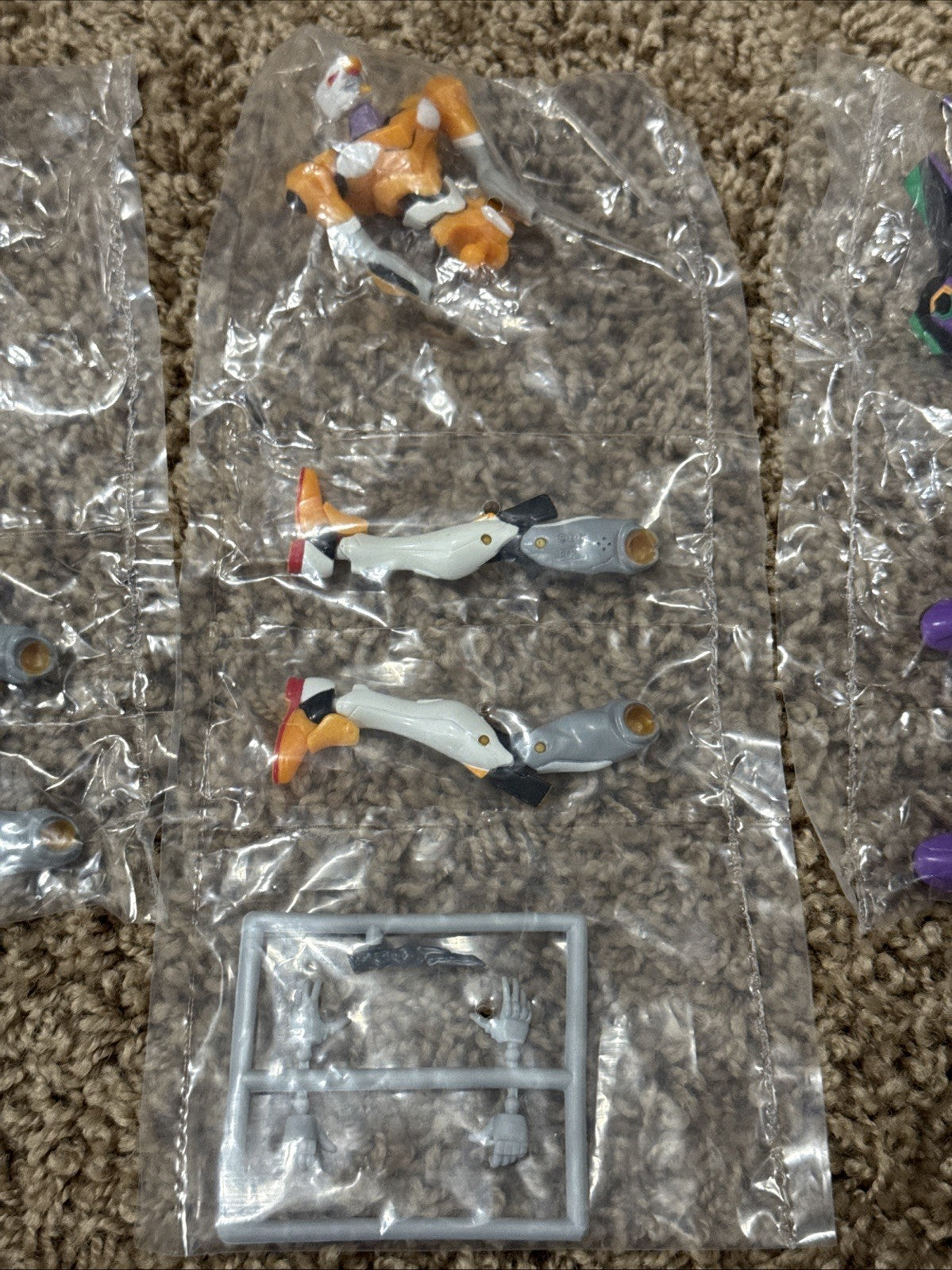 Evangelion DX EVA Unit 00 Figure Lot Of 6 Complete Anime New and Used