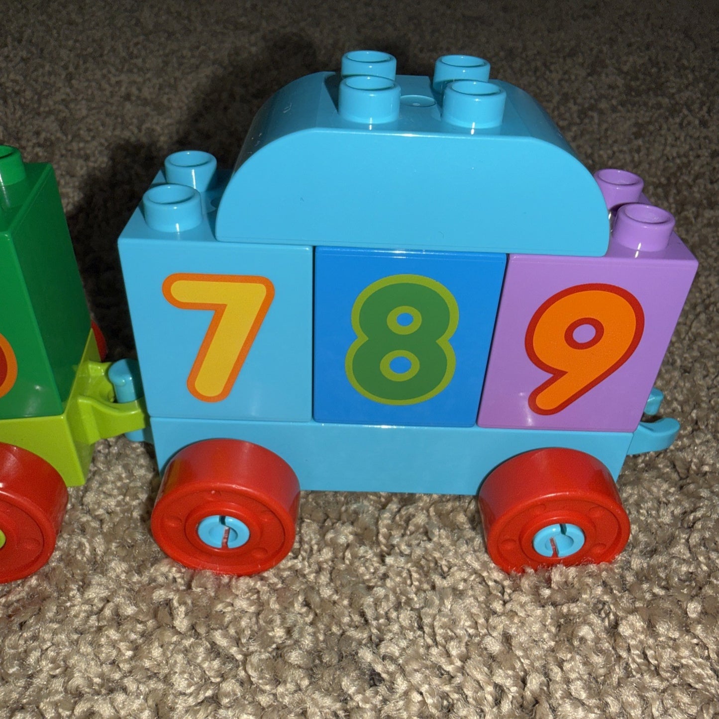 LEGO Duplo 10847 Learn To Count Number Train Complete No Box