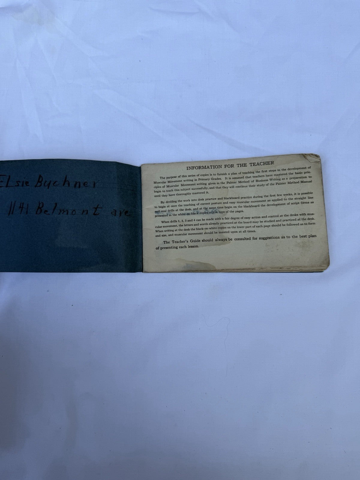 Vintage Palmer Method Business Writing Lessons Zaner Bloser Penmanship Book Lot