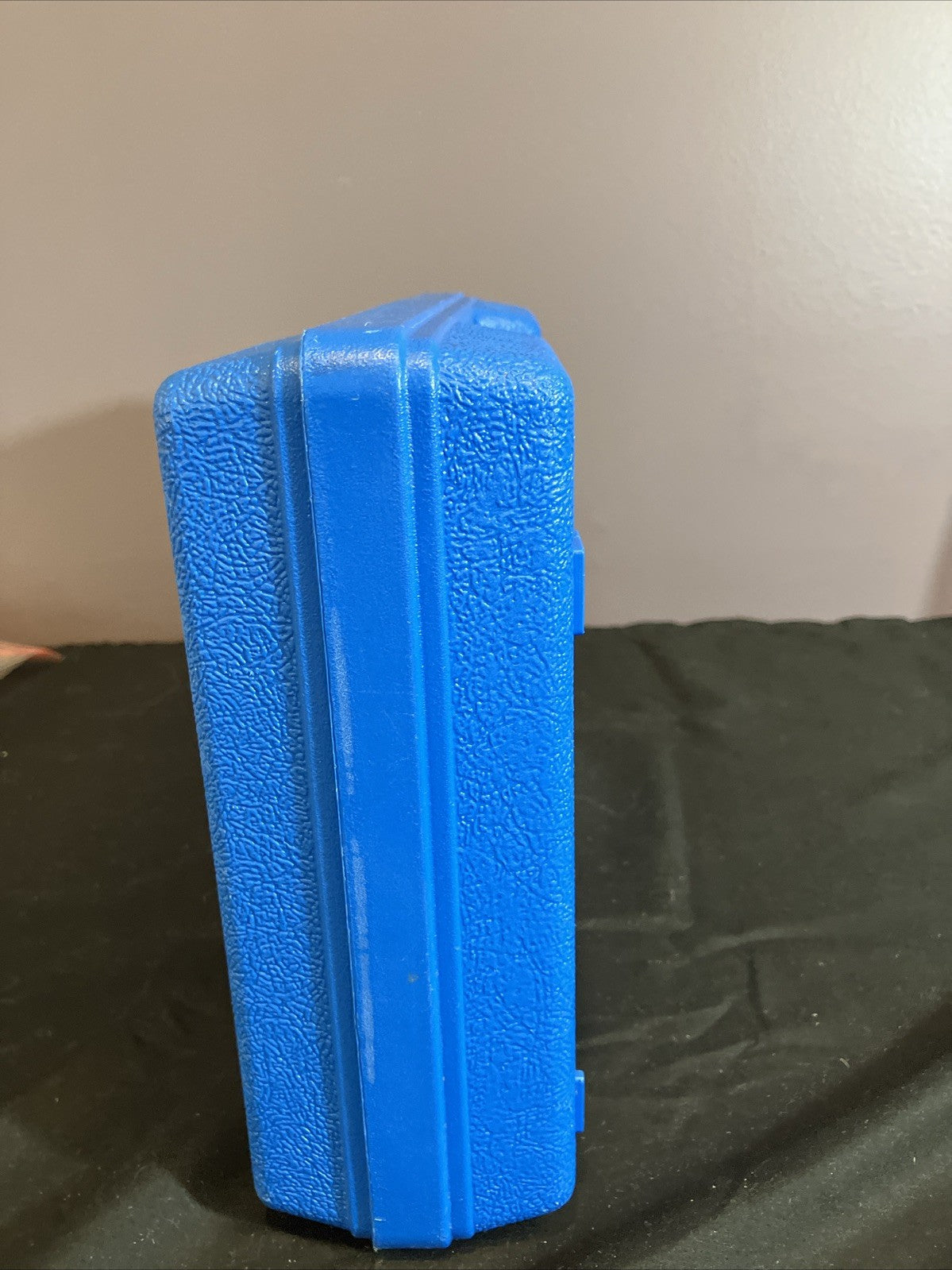 Vintage LEGO Carrying Case Blue Storage Box 1983 Hard Plastic