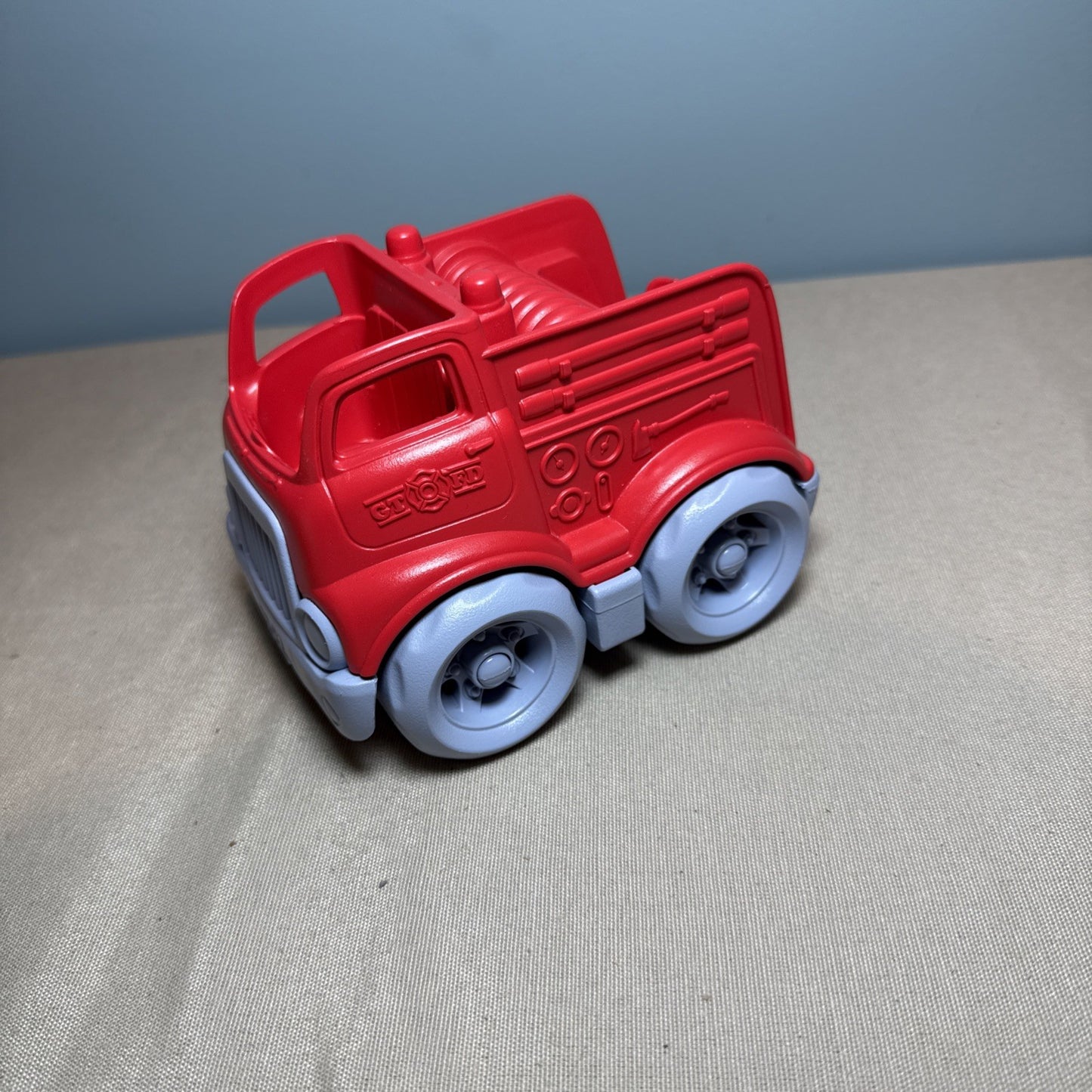Green Toys Ferry Boat Fire Truck Recycled Plastic Preschool Toy Lot Made USA
