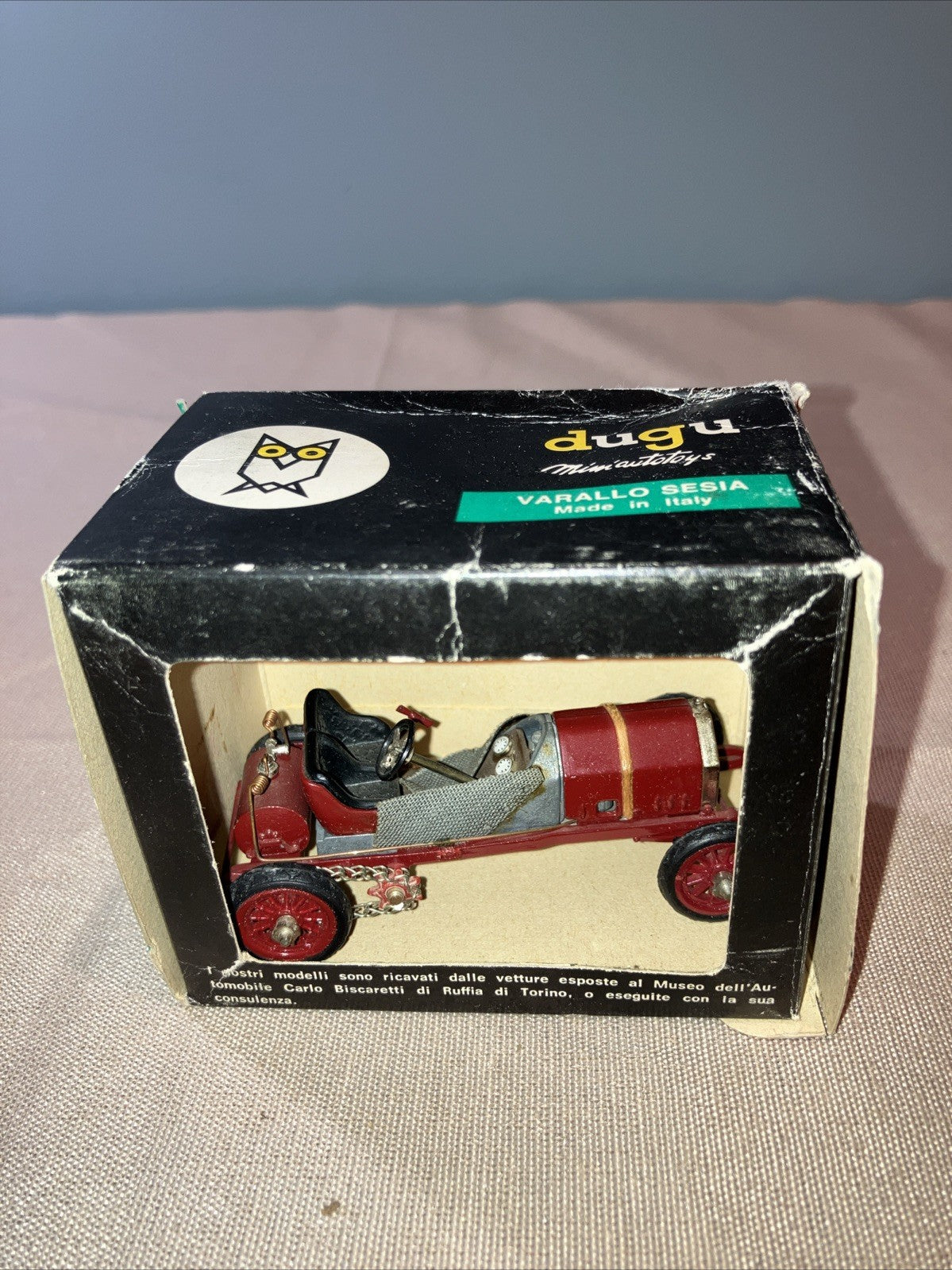 Vintage Dugu FIAT Diecast Cars 1:43 Gran Premio Balilla Lot