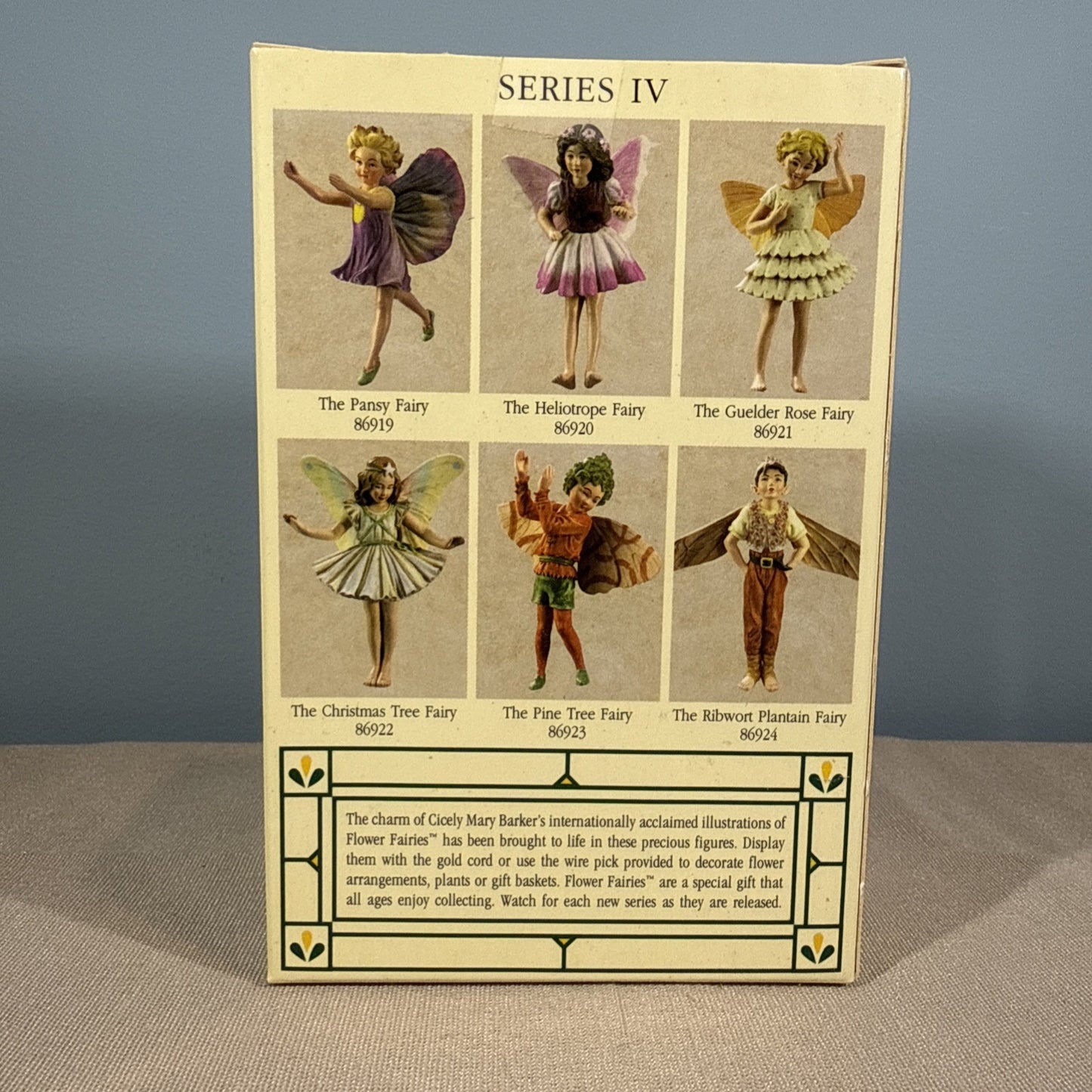 Cicely Mary Barker Retired CHRISTMAS TREE FAIRY Flower Fairies Figurine #86922