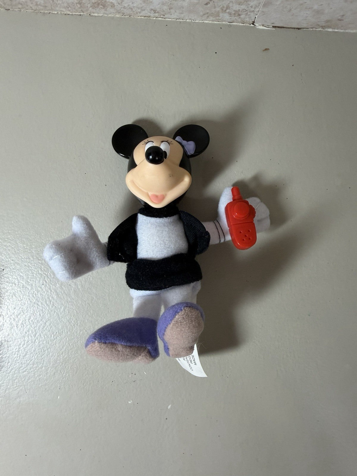 Disney Minnie Mouse Lot Hallmark Itty Bittys Baby Plush & 2001 House of Mouse