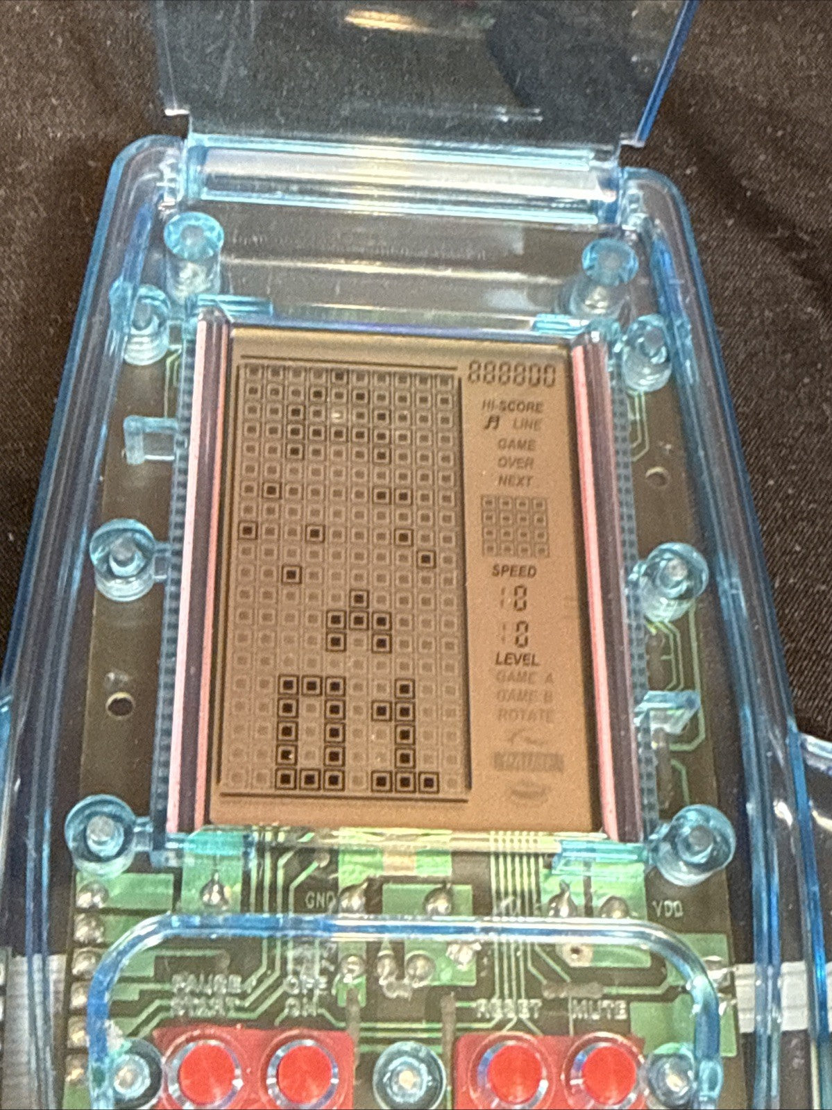 Vintage Handheld Pocket Game Player Electronic Tested Working