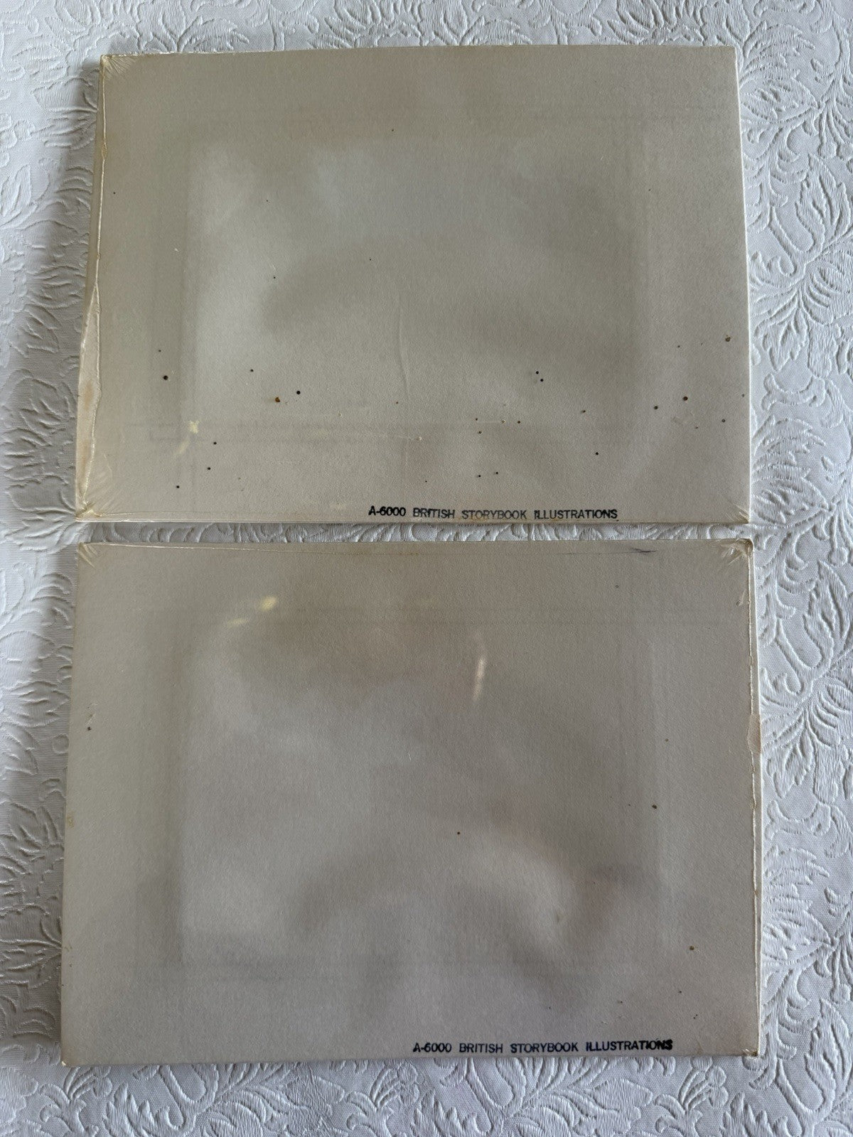 Vtg Racey Helps Rabbit Animal Prints Framed Matted Wall Art Decor/Original Wrap