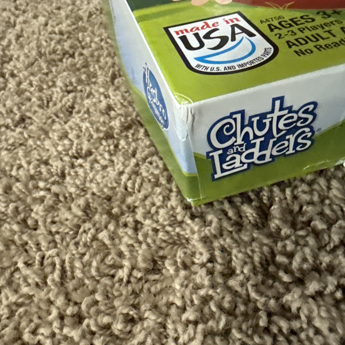 Chutes And Ladders Board Game Hasbro 2013 Complete Made In USA