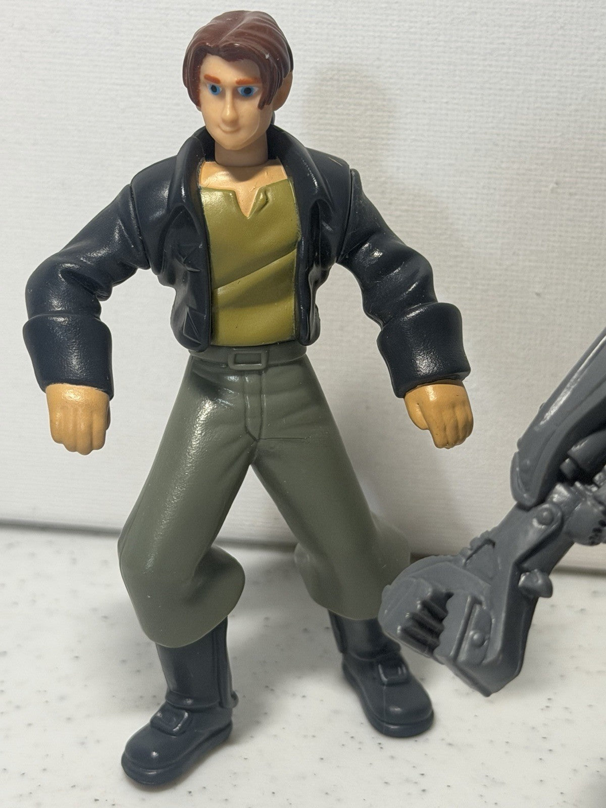 Disney Treasure Planet Figure Lot Jim Hawkins Long John Silver 2002