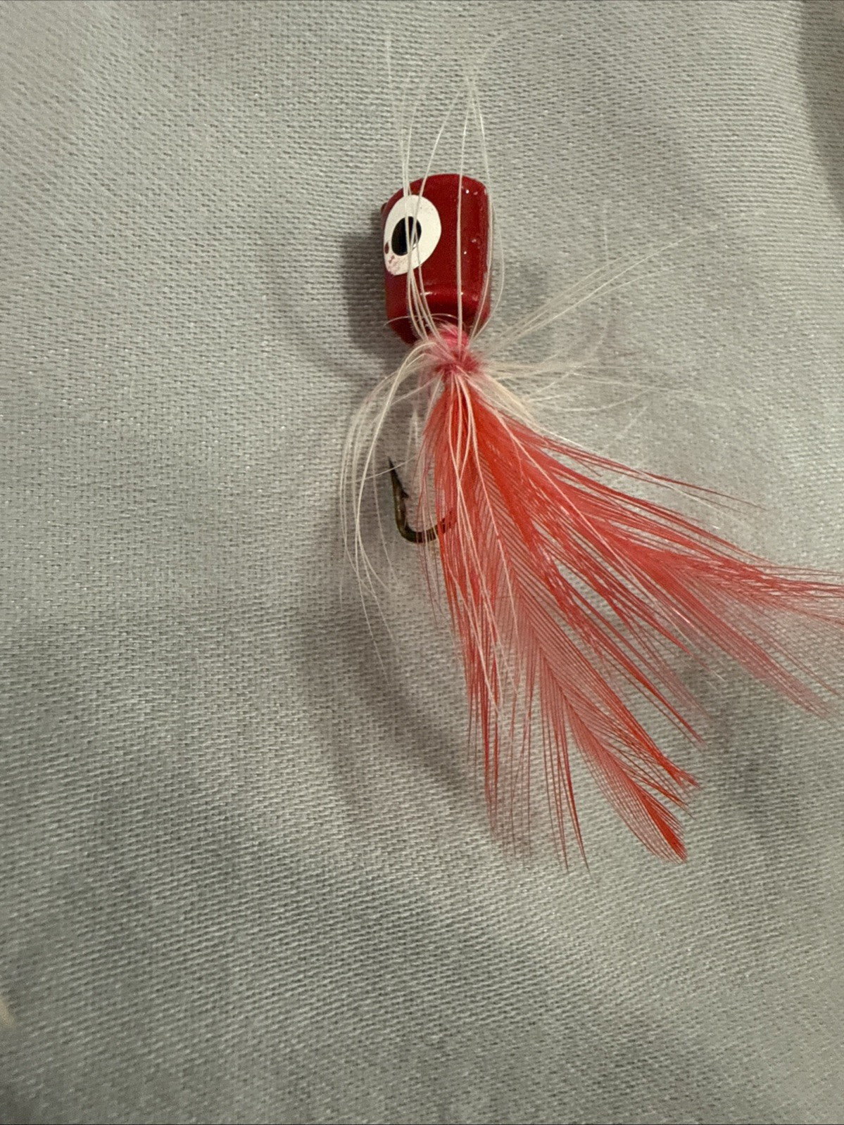 Vintage Fly Fishing Popper Dry Flies Lot 13 Pieces With 2 Cases