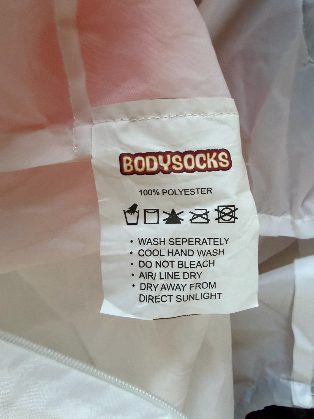Bodysocks Inflatable Snowman Adult Halloween Christmas Costume One Size