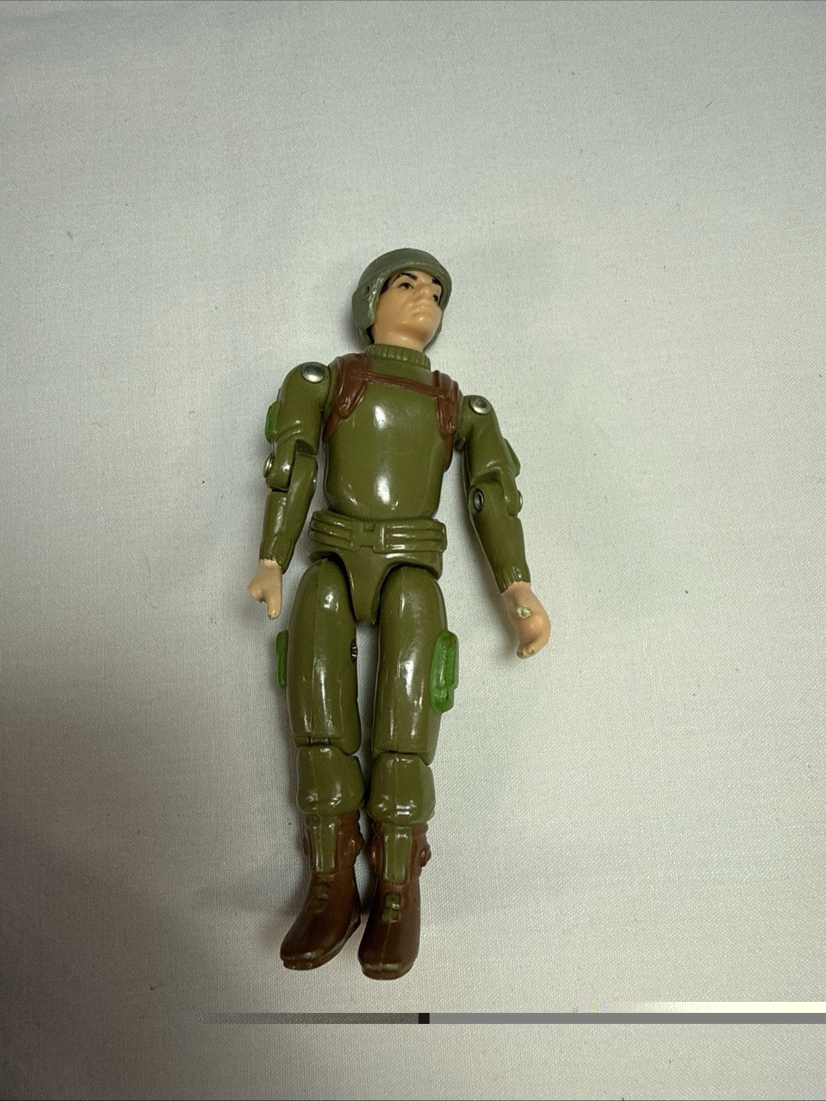 GI Joe 1983 Zap Bazooka Soldier Used and  with file card Action Figure